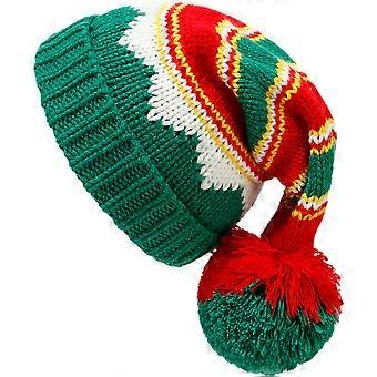 Gorro de punto cálido, gorro navideño para decoración, para mujer, multicolor.