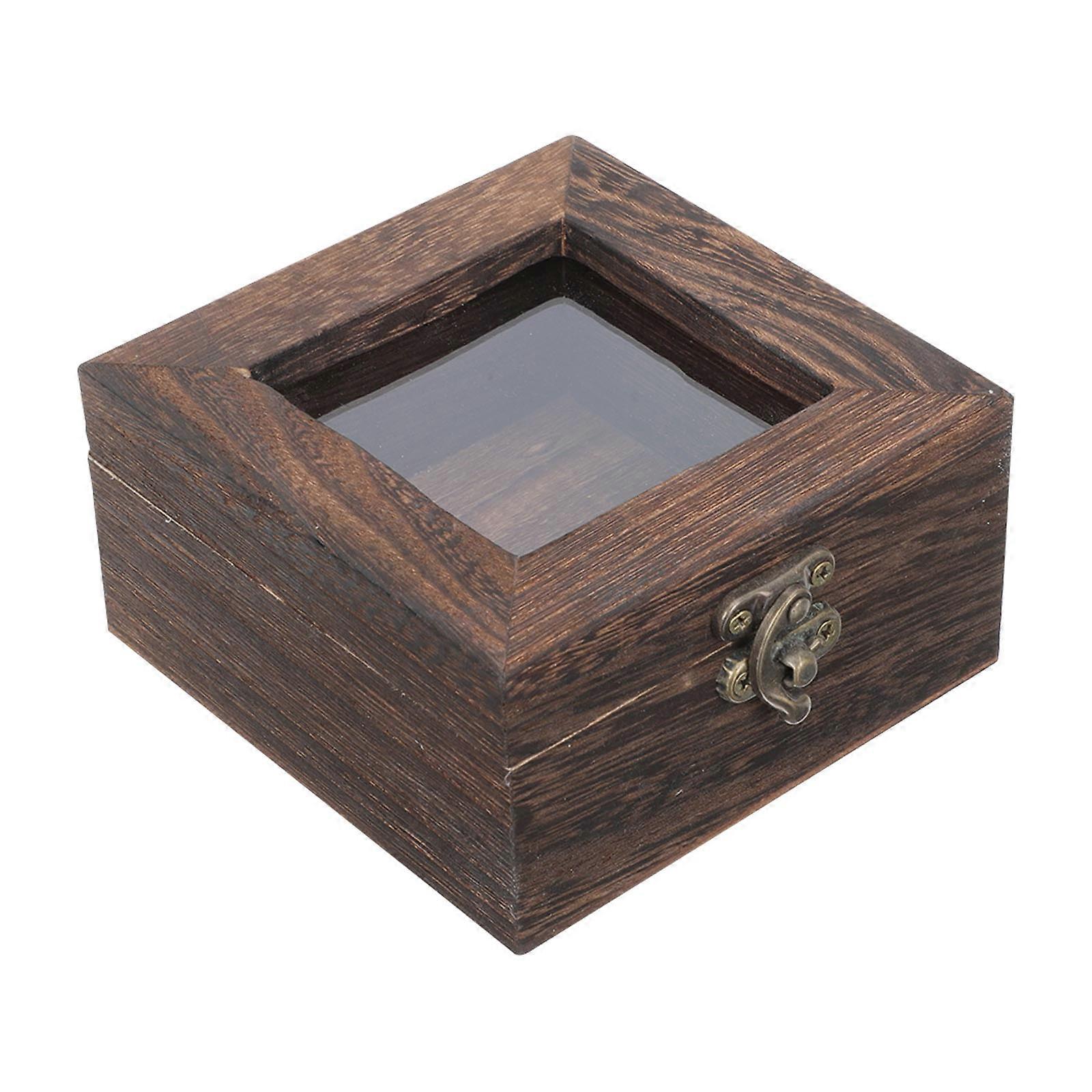 Insect Specimen Box Shadow Box Display Case with Clear Lid