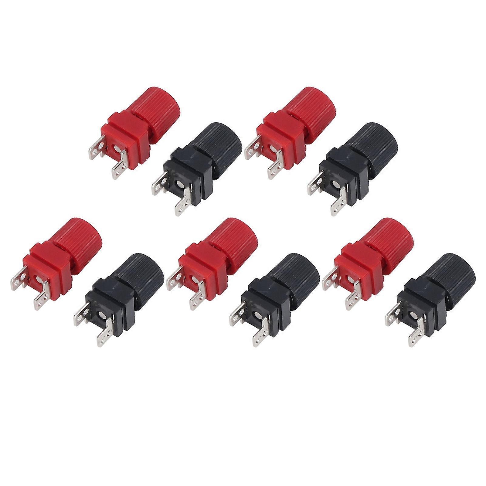 5 Sets Wiring Terminal Binding Post Connector Square Accessory Kit for Equipment Machine