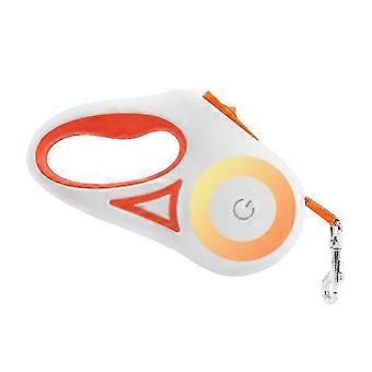 5m Automatic Retractable Dog Leash LED Luminous Leading Fashion Light Straps For Dog Puppy Pet Flexi Walking Running Lead_hyq
