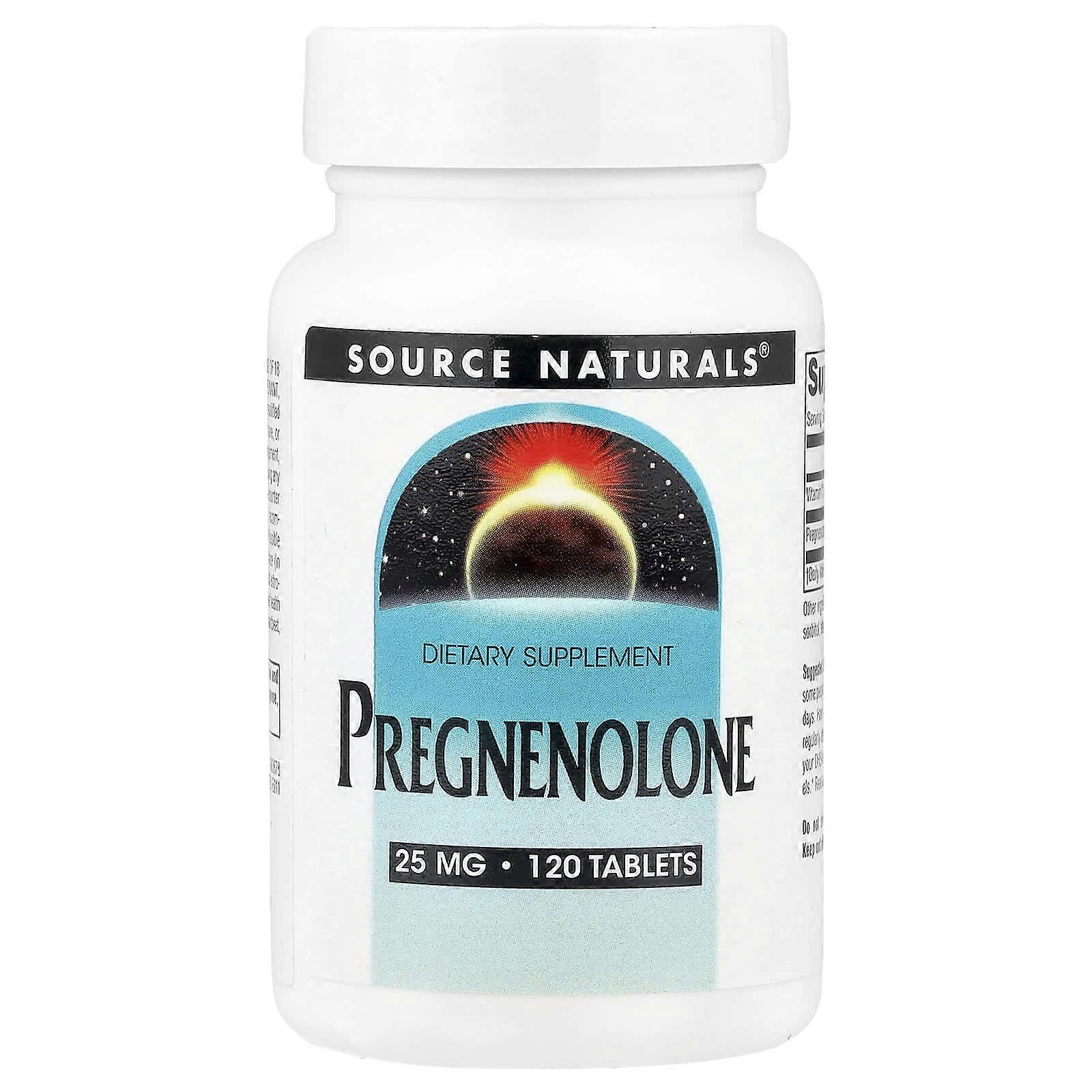 Source Naturals, Pregnenolone, 120 Tablets, 2-Pack