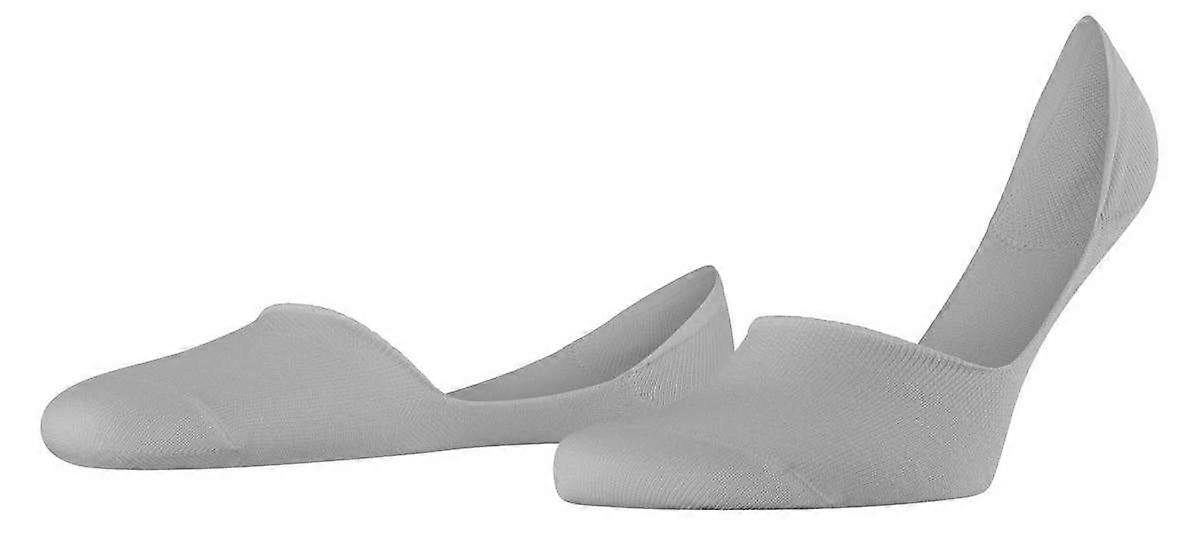 Burlington Merseyside Invisible Socks - Light Grey