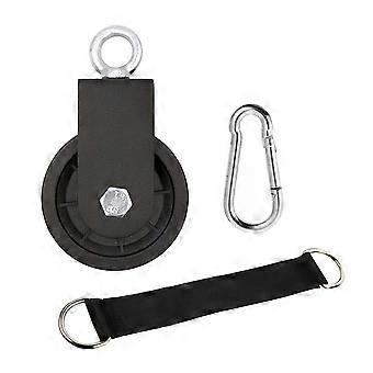 1 Set Fitness Pulley Silent Lifting Bearing Pulley Cable Machine Gym Equipment