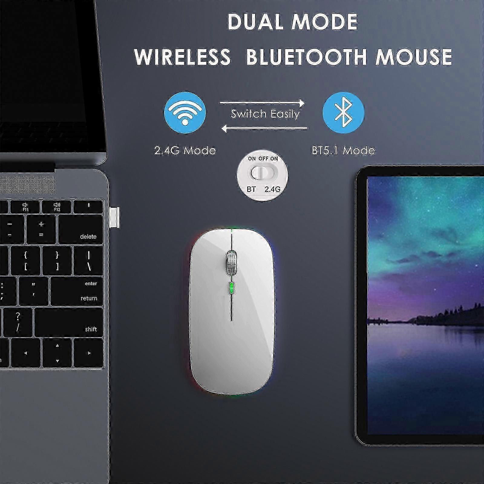 Mouse Jiggler Anti-Hibernate Auto-Move Cursor Virtual Wireless Bluetooth Mouse Prevent Computer Loc