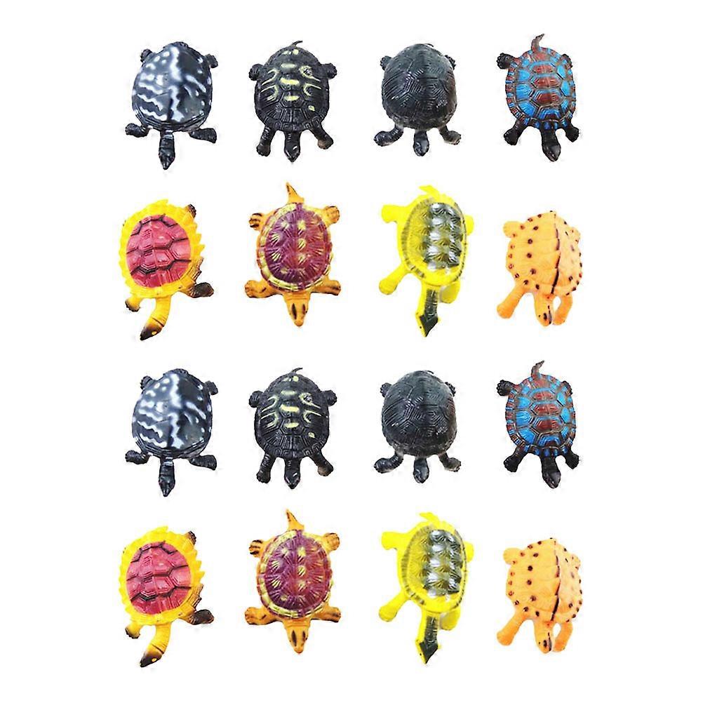 Educational Turtle Toy Model for Decoration 48Pcs Assorted