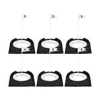 Tazas de golf Banderas Accesorios de golf Accesorios portátiles de golf Ayuda para el entrenamiento Golf
