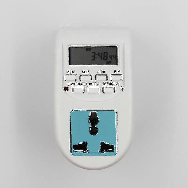 Timer digitale a risparmio energetico Programmabile Elettronica Timer Plug Eu Display Starlight