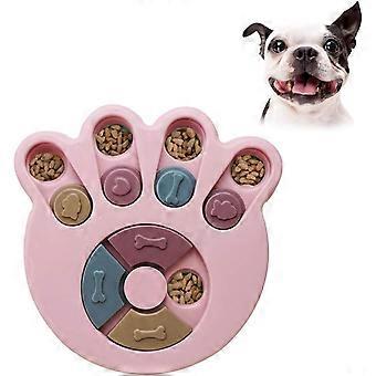 Slow dog food bowl, slow eating dog toys, interactive dog toy, durable non-slip puzzle dog, dog training puzzle game (pi [XR]