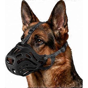 Soft Adjustable Dog Muzzle compatible with Grooming and Training, Breathable Design Prevents Chewing and Biting, Fits Most Dog Breeds