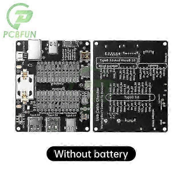 Data Detection Usb Cable Tester Short Circuit On-off Switching With Led Indicator compatible with Ios Android Test Board
