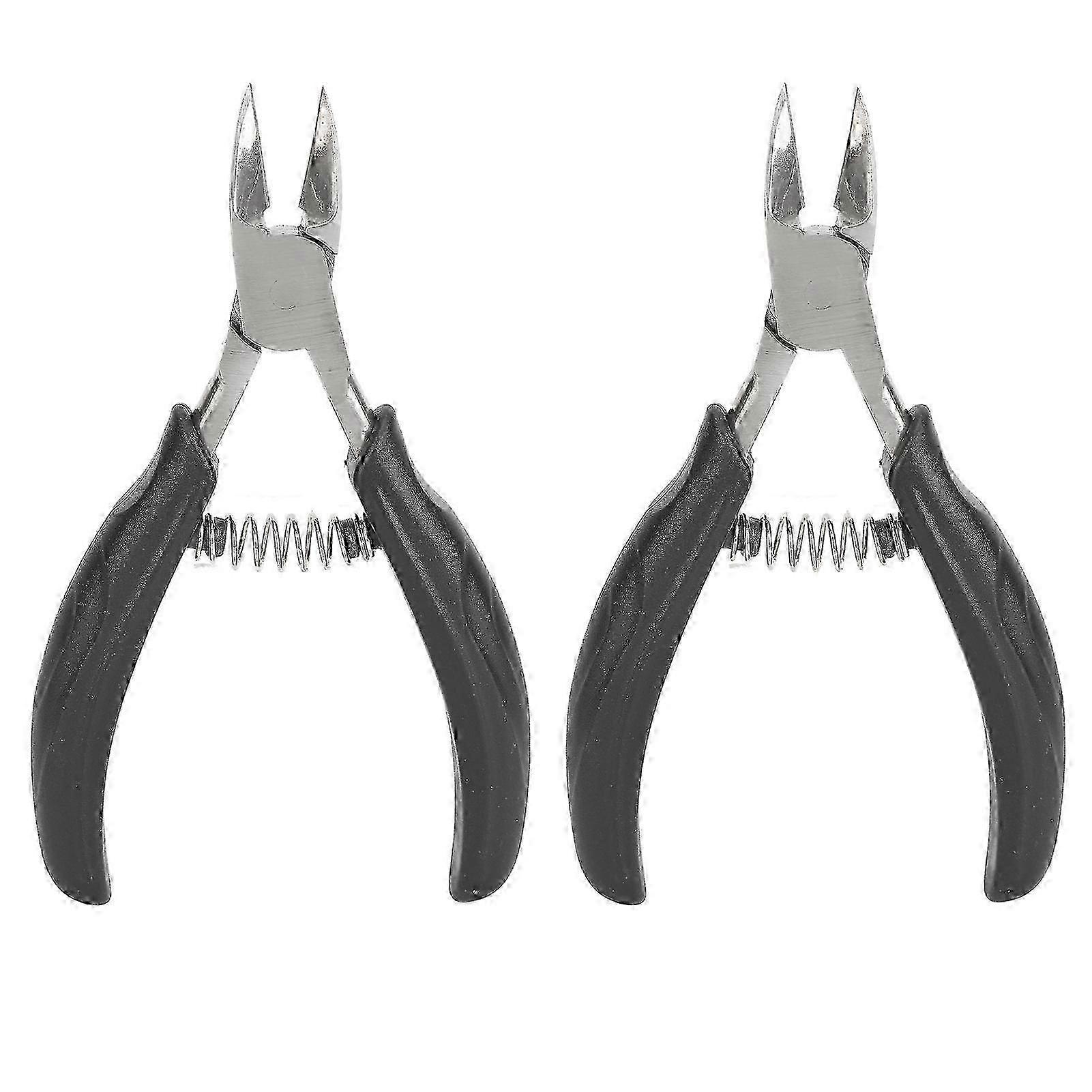 Toenail Trimmer compatible with Difficult Nails - Slip-Resistant Design 2pcs