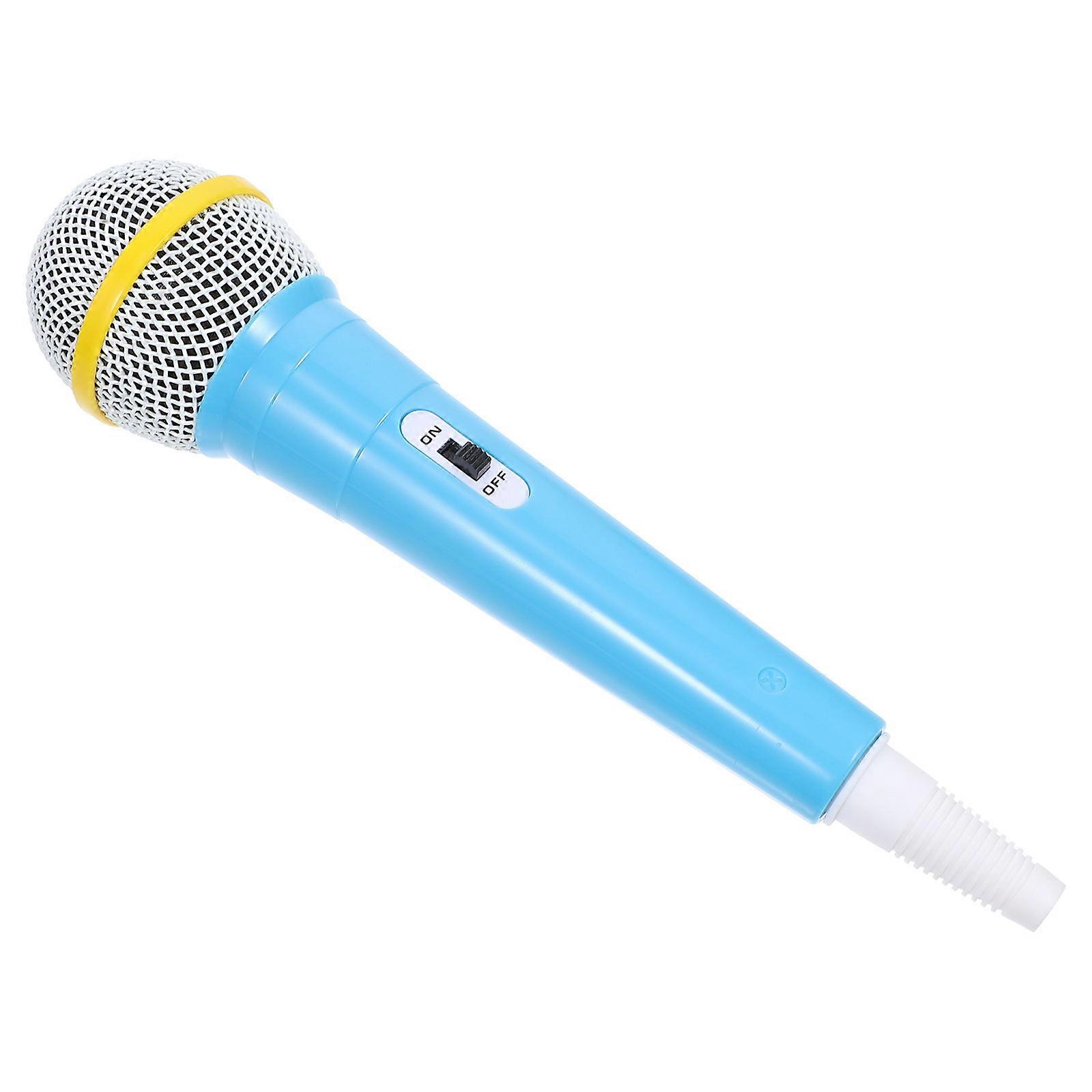 Funny Microphone Model Plastic Microphone Prop for Playing