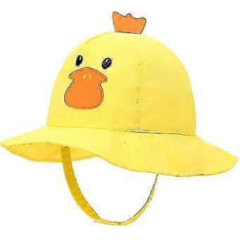 Cotton Animal Baby Sun Hat UPF 50+ Wide Brim for Toddlers Kids