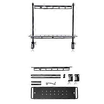 Storage Rack Folding Multi-Layer Rack Camping Tabletop Double-Layer Storage Rack Cutlery Rack Light Rack Short Style