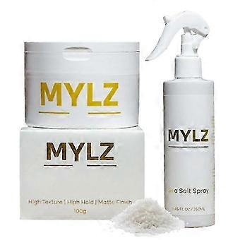 Mylz Meersalzspray mit Mangoduft für strukturiertes Haarstyling, speziell für Männer entwickelt, 100 g