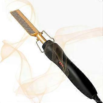 Z7 Professional Electric Ceramic Ionic Hair Straighten Straightener Brush Hot Comb Pressing Electric Hot Comb Hair Straightener