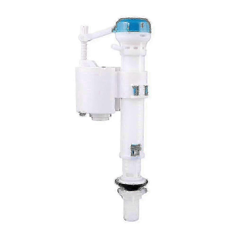 Adjustable Toilet Tank Flush Valves Replacement Inlet & Push Button Fitting