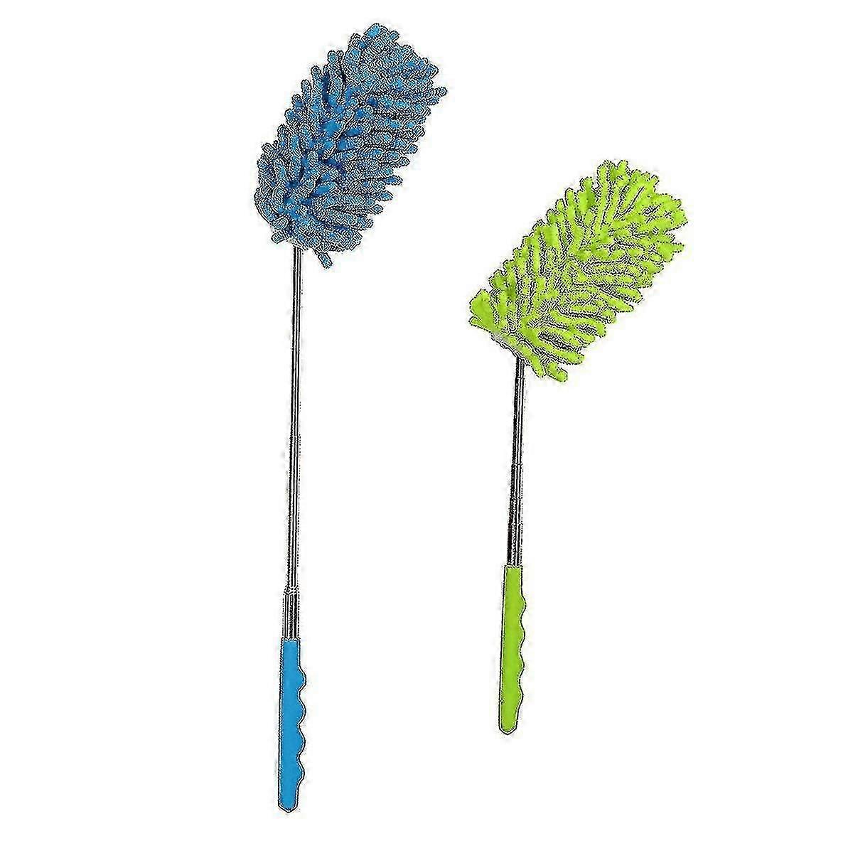 Microfiber Duster Telescoping Feather Dusting Brushes Cleaner For Home Office