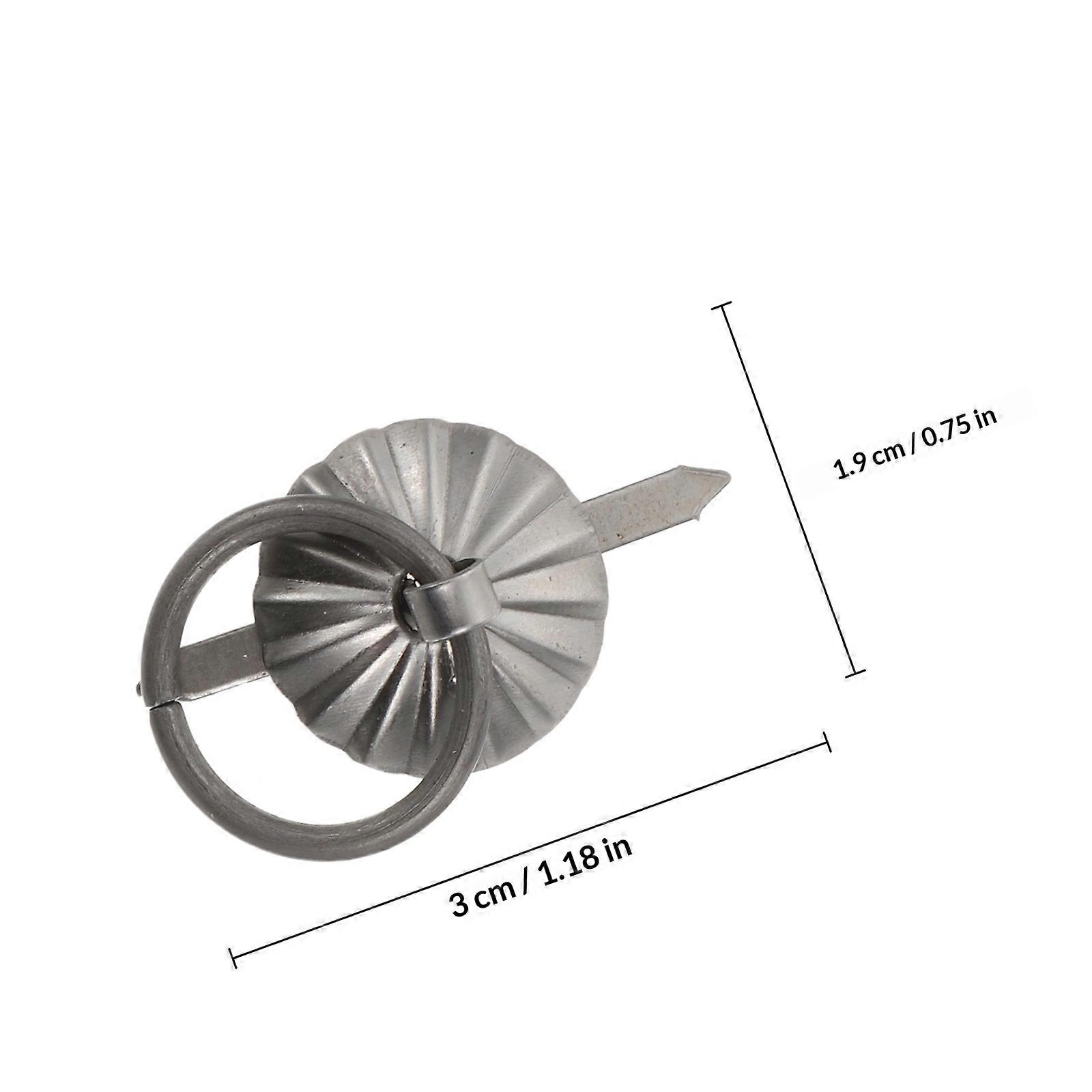 Iron Packaging Box Handle Small Knobs for DIY 30Pcs Gift Box Pull Handle