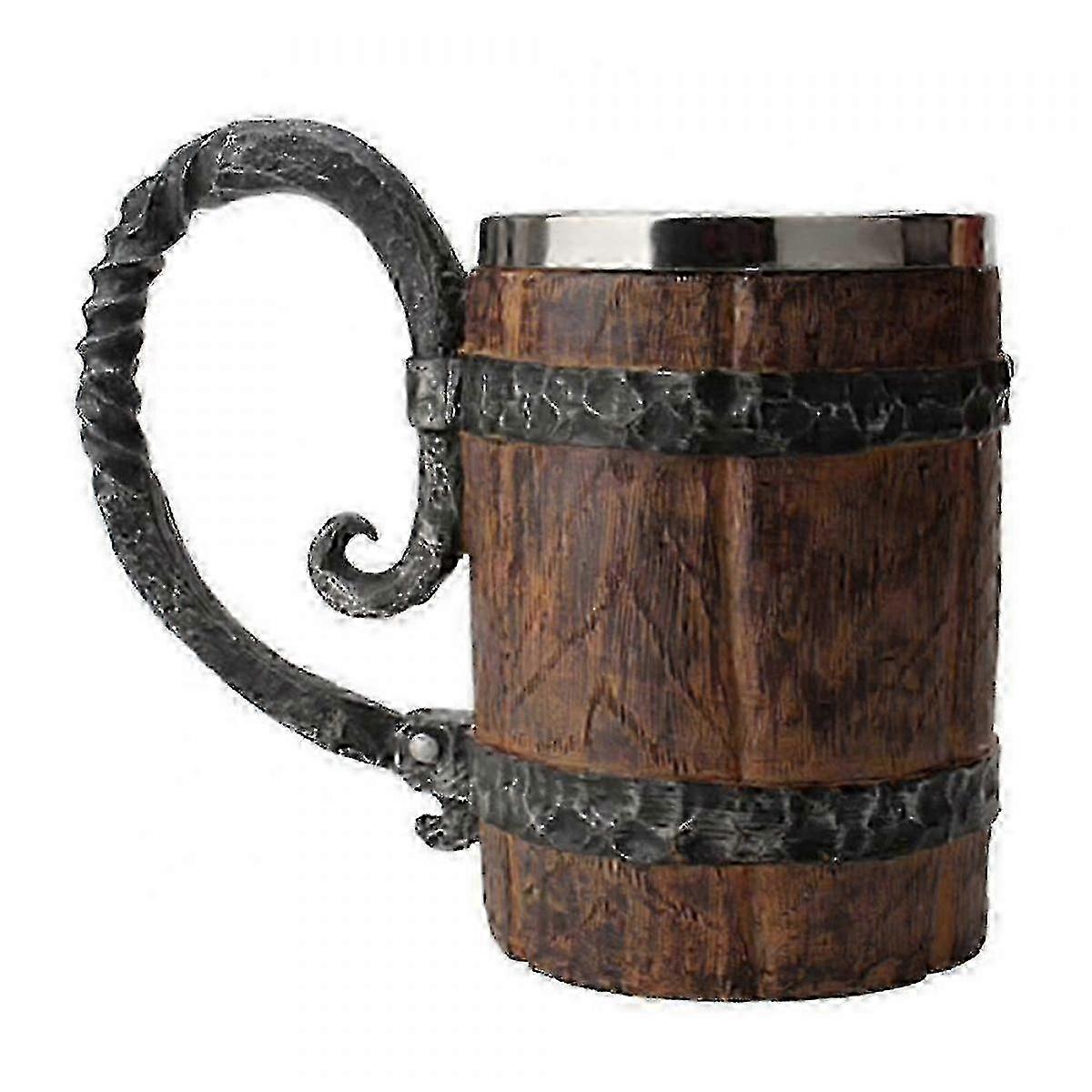 550ml Double-Wall Resin Beer Mugs