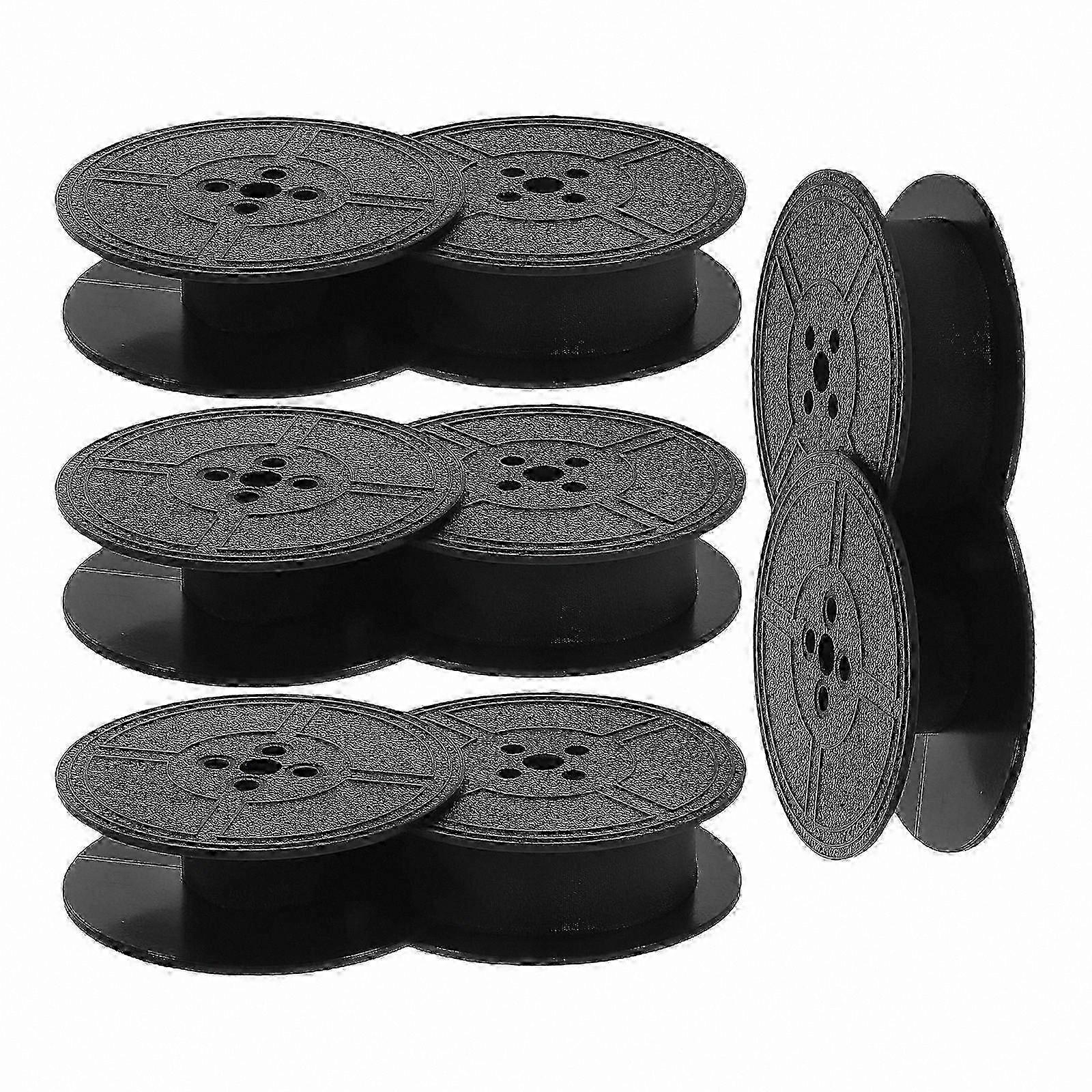 8-Pack Universal Typewriter Ribbon for Classic Models Clear Print Quality Easy Setup Replacement Ribbons
