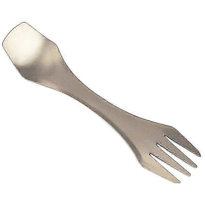 Titanium 2-in-1 Fork Knife Spoon Set