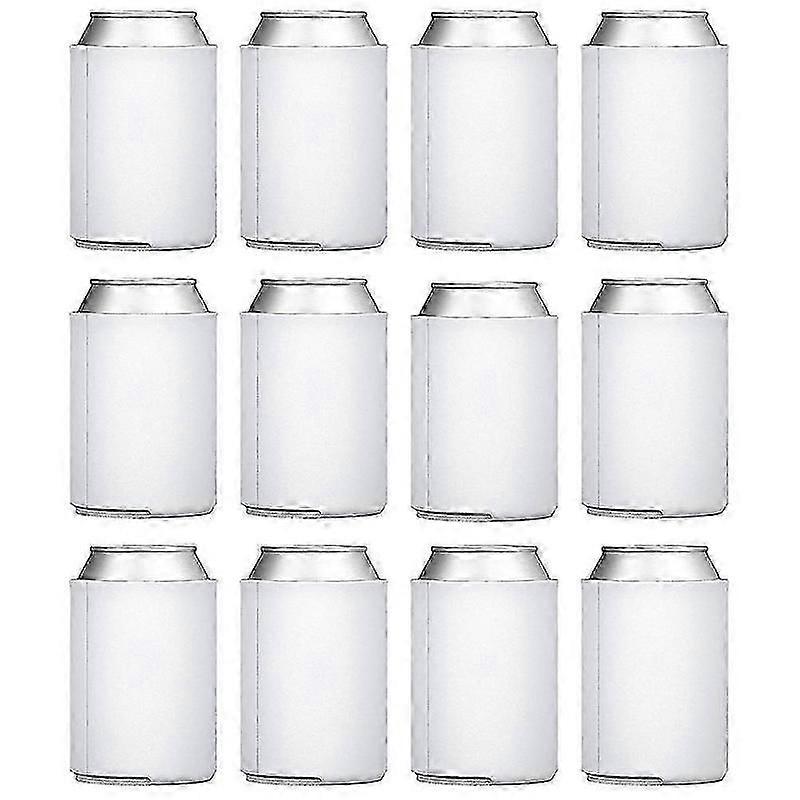 Customizable sublimation sleeves for beer cans 12pcs