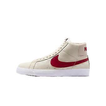 Nike SB Zoom Blazer Mid-Top Skateboard-Schuhe Unisex Weiß FD0731-100