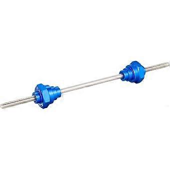 Adaptador de eje pasante, convertidor de eje pasante, herramientas de reparación de neumáticos, soporte de retención, herramienta para neumáticos, herramienta de fijación del eje del barril de la bicicleta, eje de bicicleta, rueda de bicicleta de aleación de aluminio