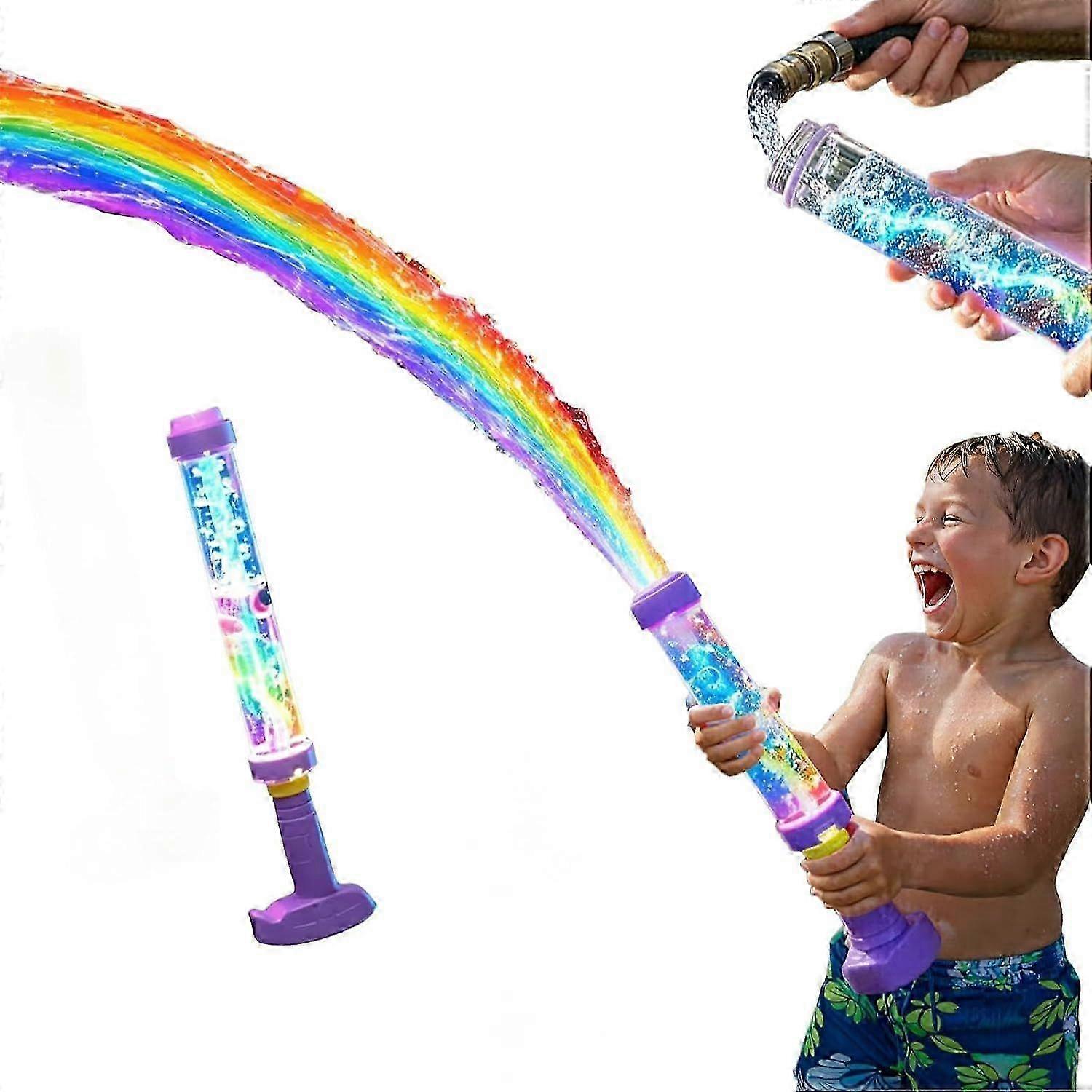 Light-Up Rainbow Hose Sprayer