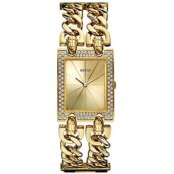 Guess lady Quartz Analog Women Watch with Stainless Steel Bracelet Gold Plated W0312L2