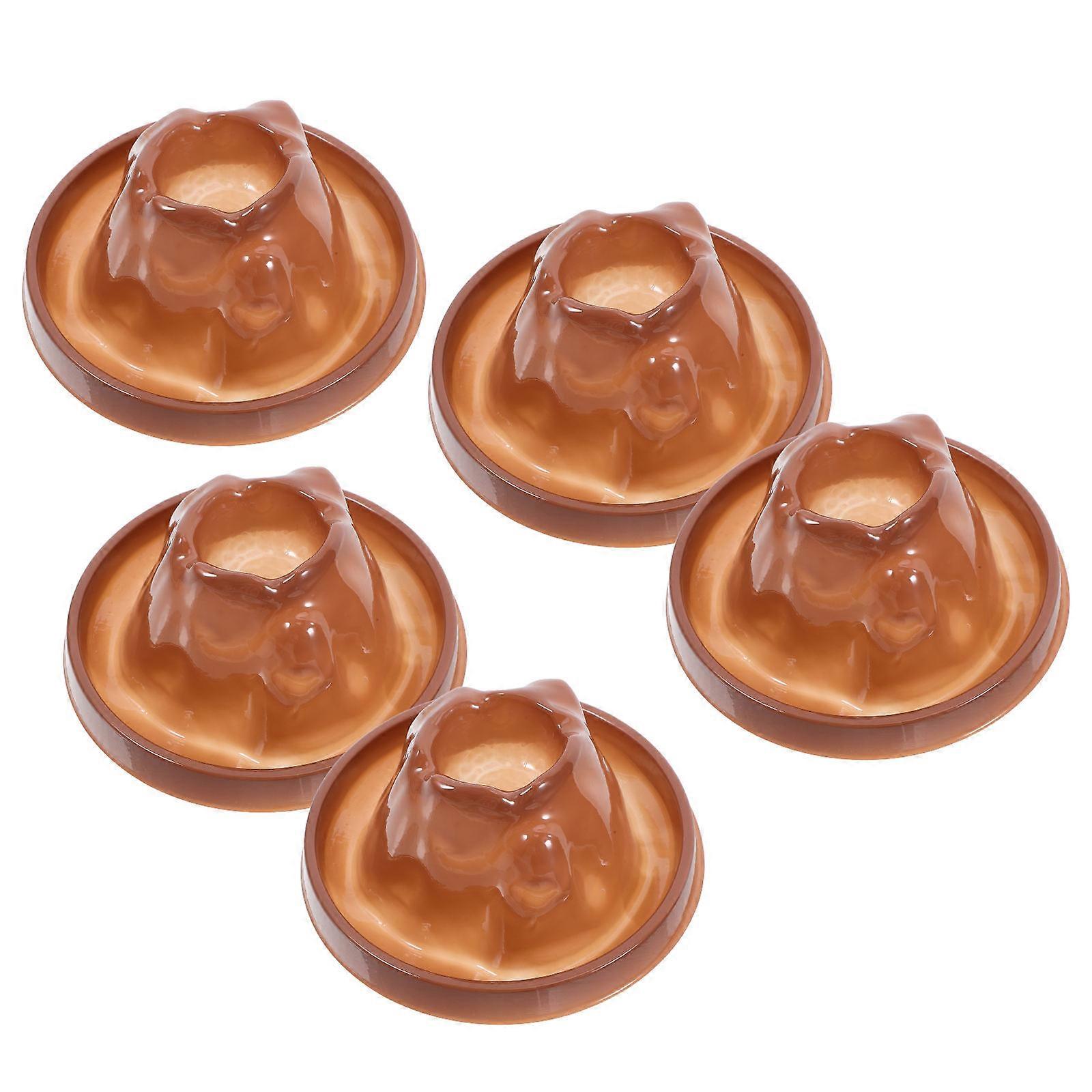 PP Volcano Model Volcano Eruptions Prop for Practice 5Pcs Pack