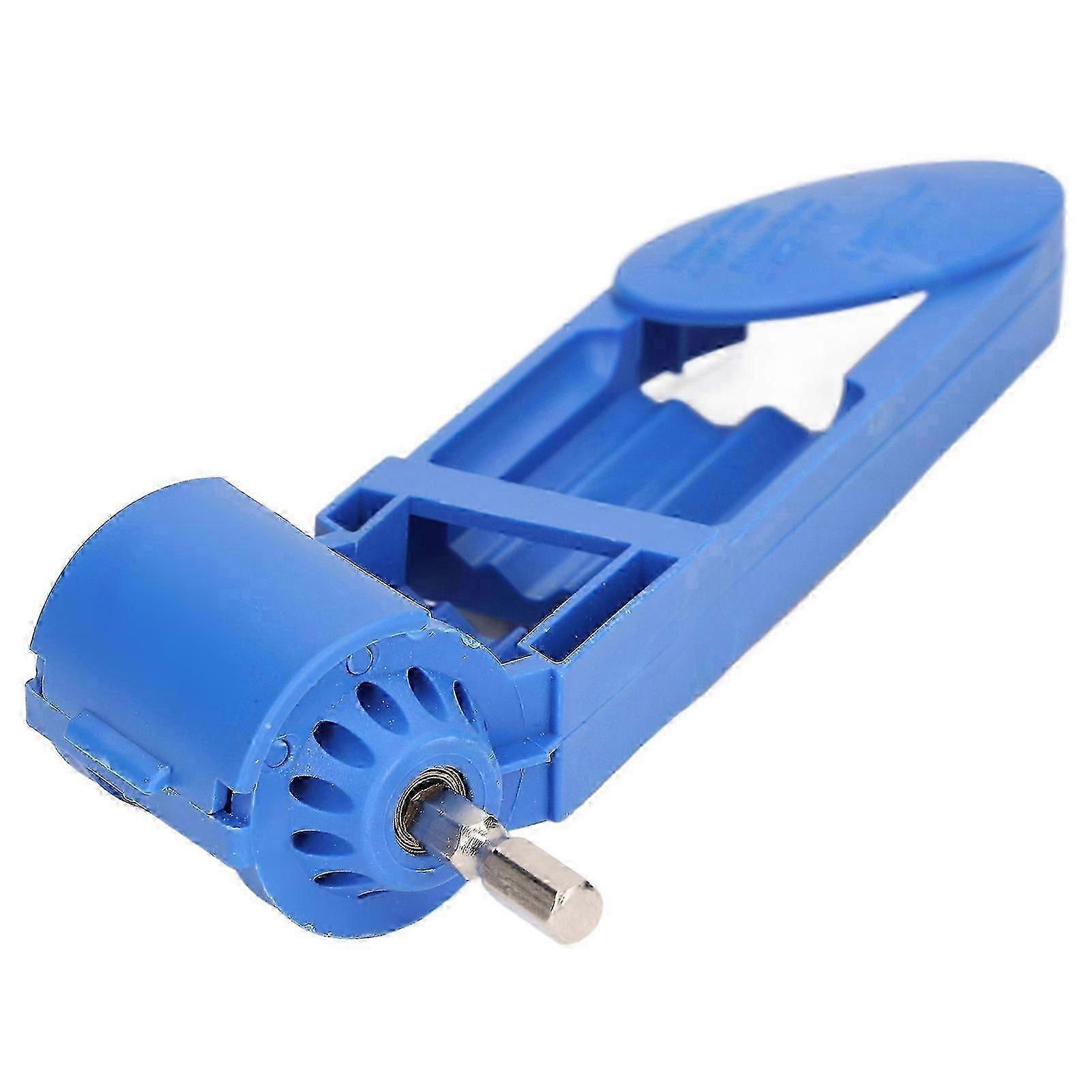 Portable Corundum Grinding Wheel Drill Bit Sharpener Blue