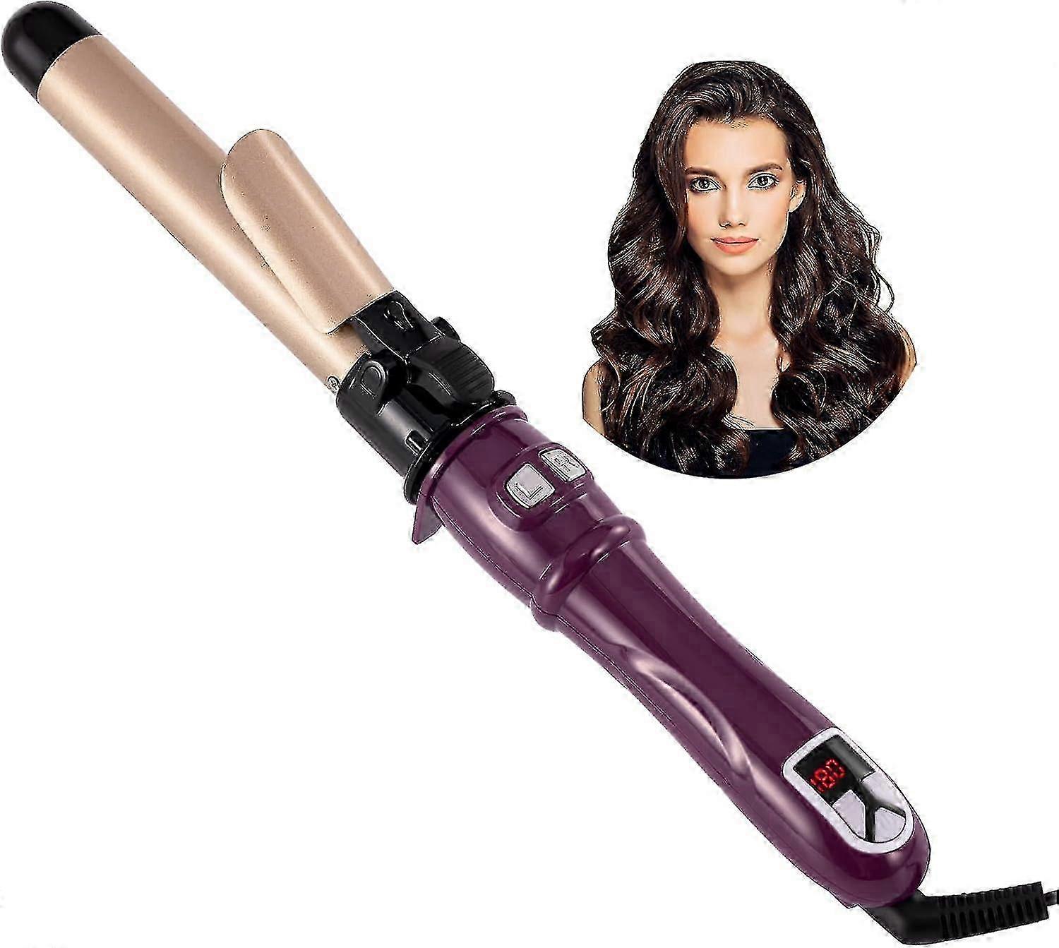 Auto Rotating Tourmaline Ceramic Curler