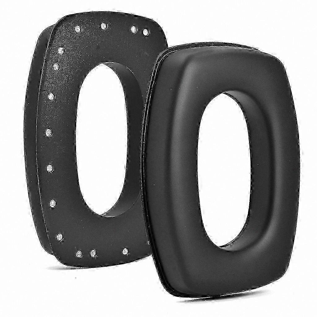 Replacement Leather Earpads for Noise-Canceling Earmuffs, 2 Pack
