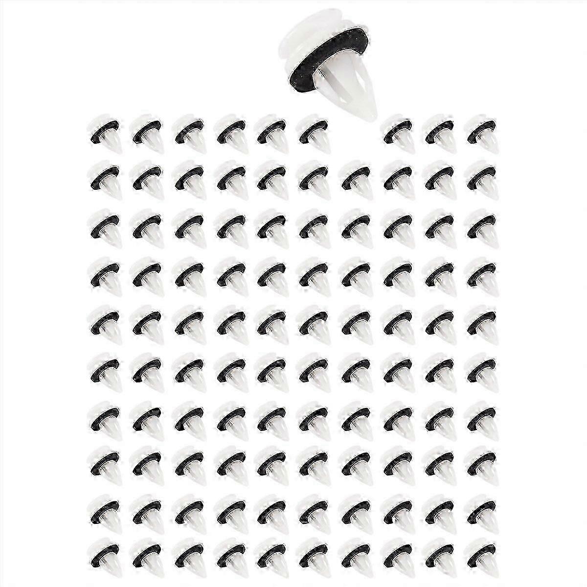 100Pcs 51418224768 Plastic Rivets Clip compatible with- E46 E53 E90 E91 E70 Door Panel Auto Fasteners Trim Panel