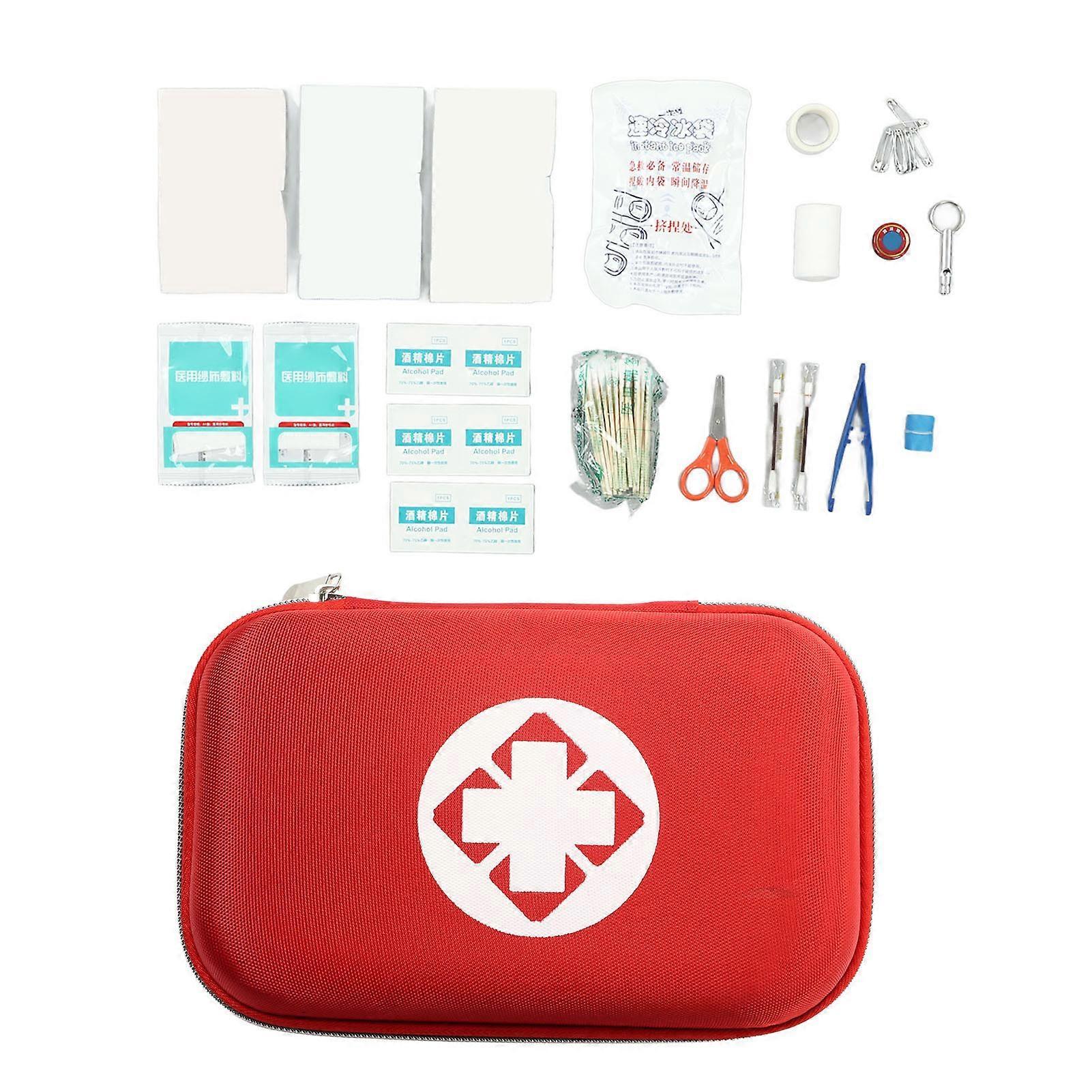 Shockproof Grid EVA Travel First Aid Kit