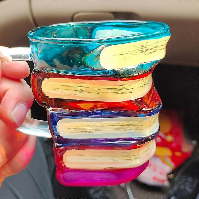 Borosilicate Glass Book Mug