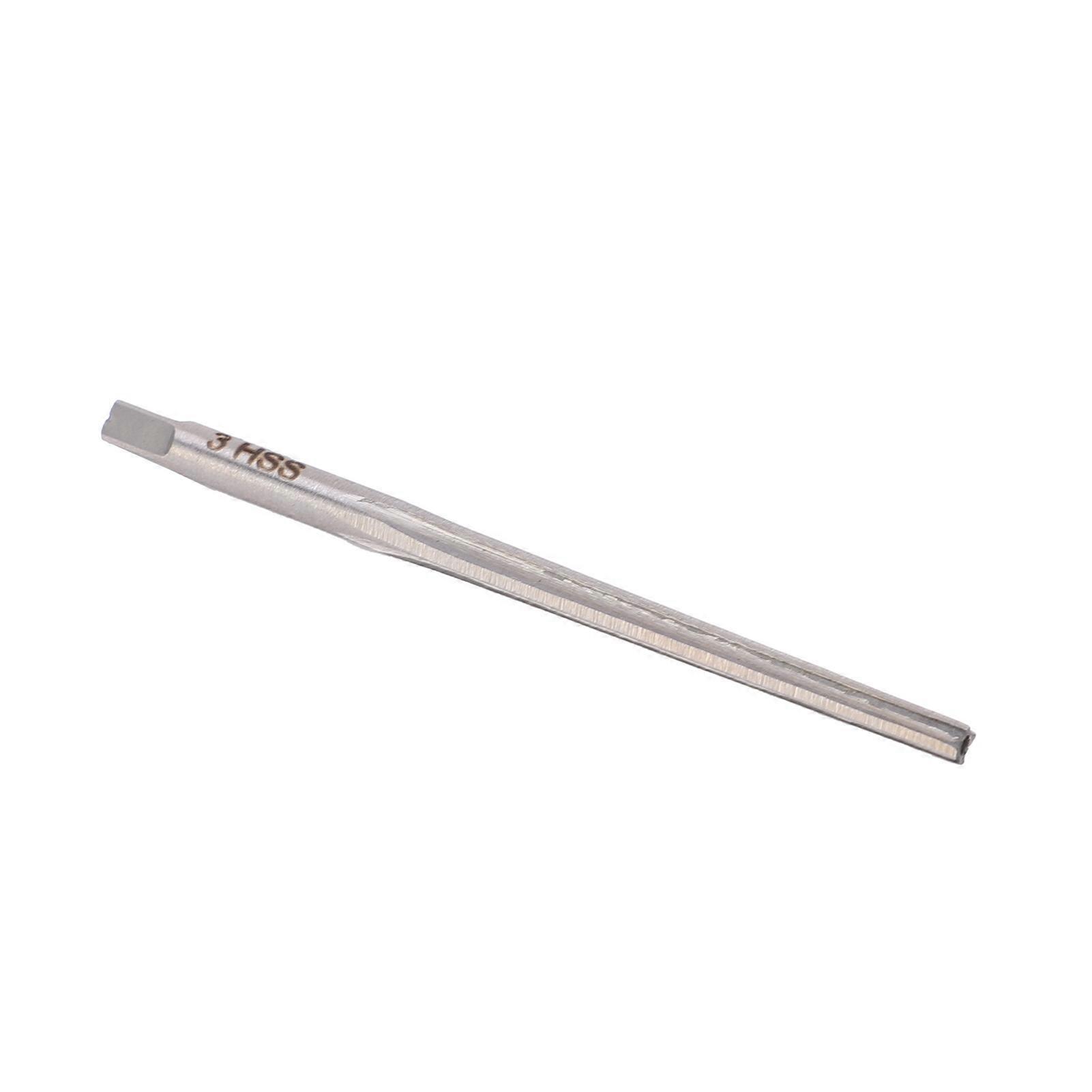 Reamer 1:50 Pin HSS Straight Shank Tool Reaming Mold Processing Machine Tool Hardware 3mm