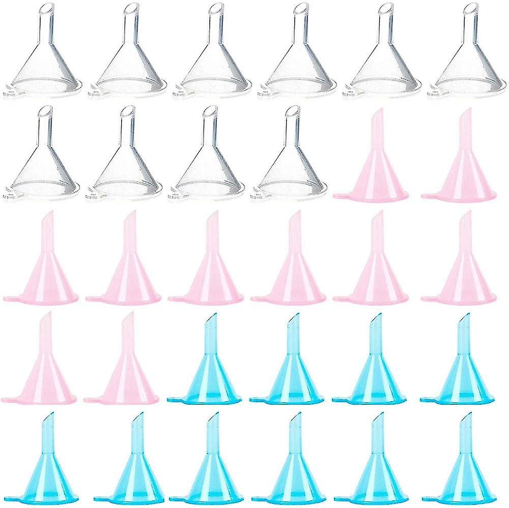 30 Pieces Plastic Funnel. Small Funnel. Mini Funnel. Mini Plastic Funnel