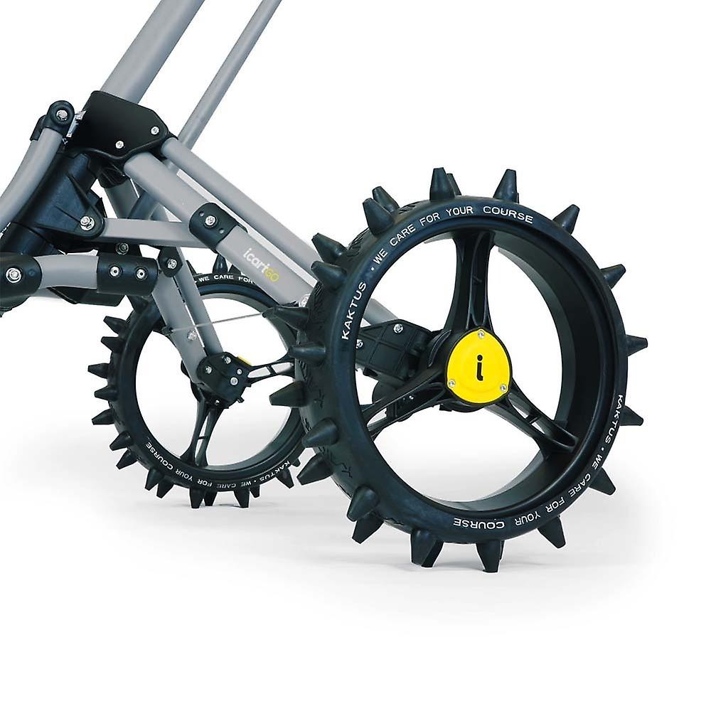 Kaktus elektrisk / Pull / Push Golf Trolley 10 tommers vinterhjul