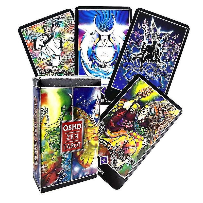 New Osho Zen Tarot Cards Pdf Guidebook English Version Oracle Deck Board Game For Party78pcs Tt98