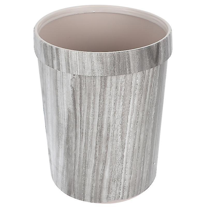 28X22.5cm Trash Cans & Wastebaskets 1pc Vintage Style Household Trash Can Creative Plasti