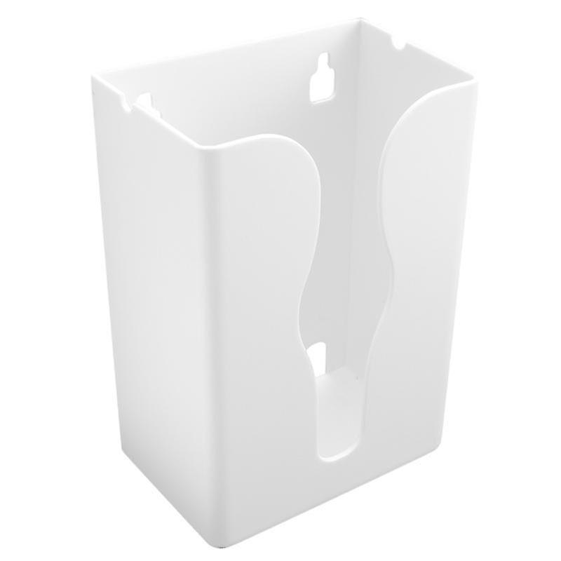 19X13.2cm White Toilet Paper Holders 1pc Traceless Wall-mounted Tissue Box Toilet Tissue Holder Stor