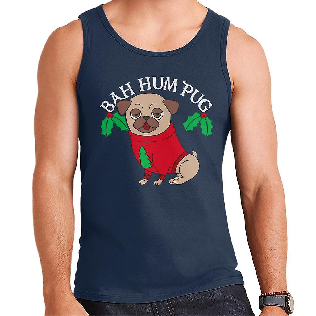 Bah Hum mops jul hund mäns väst