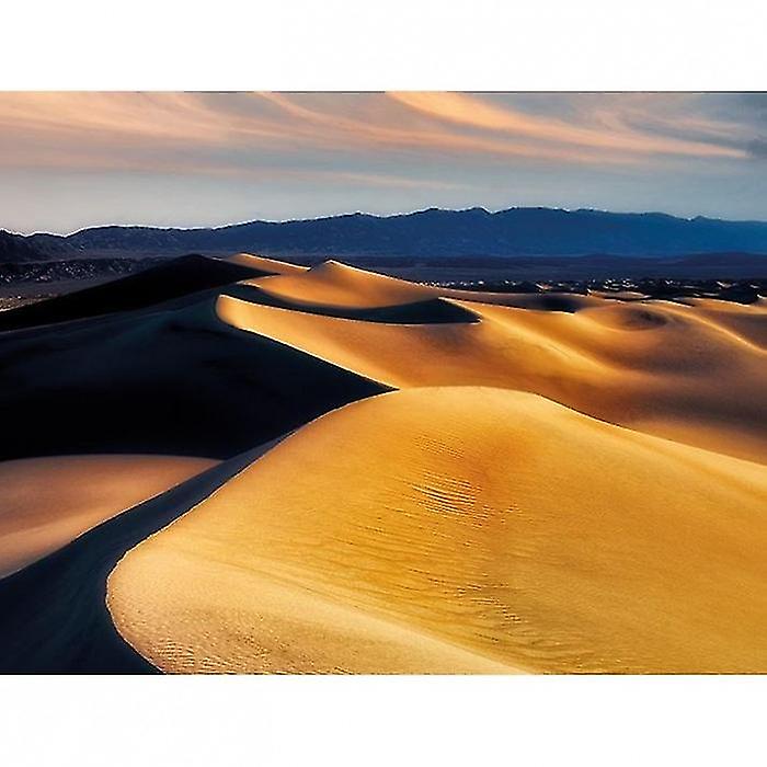 Dennis Frates Death Valley First Light Framed Canvas Print