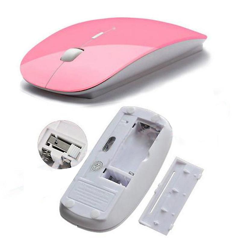 Optical Wireless Mouse 2.4G Receiver Ultra-thin Mouse for Computer PC Laptop Desktop