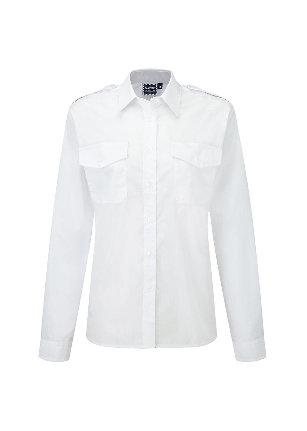 Women's ORN Premium Long Sleeve Pilot Blouse 5760