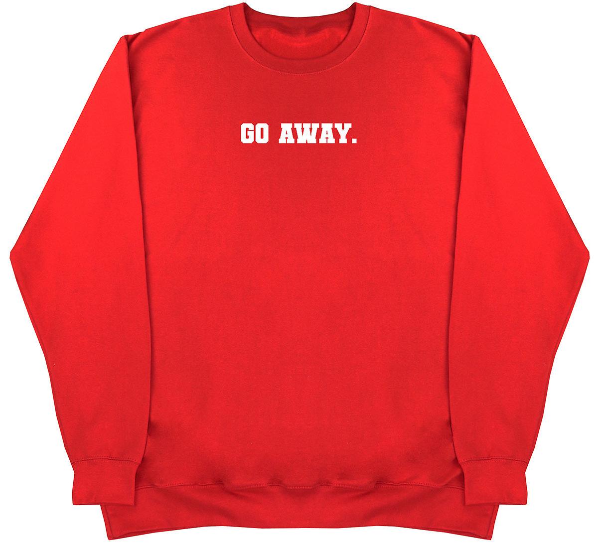 Go Away - Kids Oversized Comfy Sweater