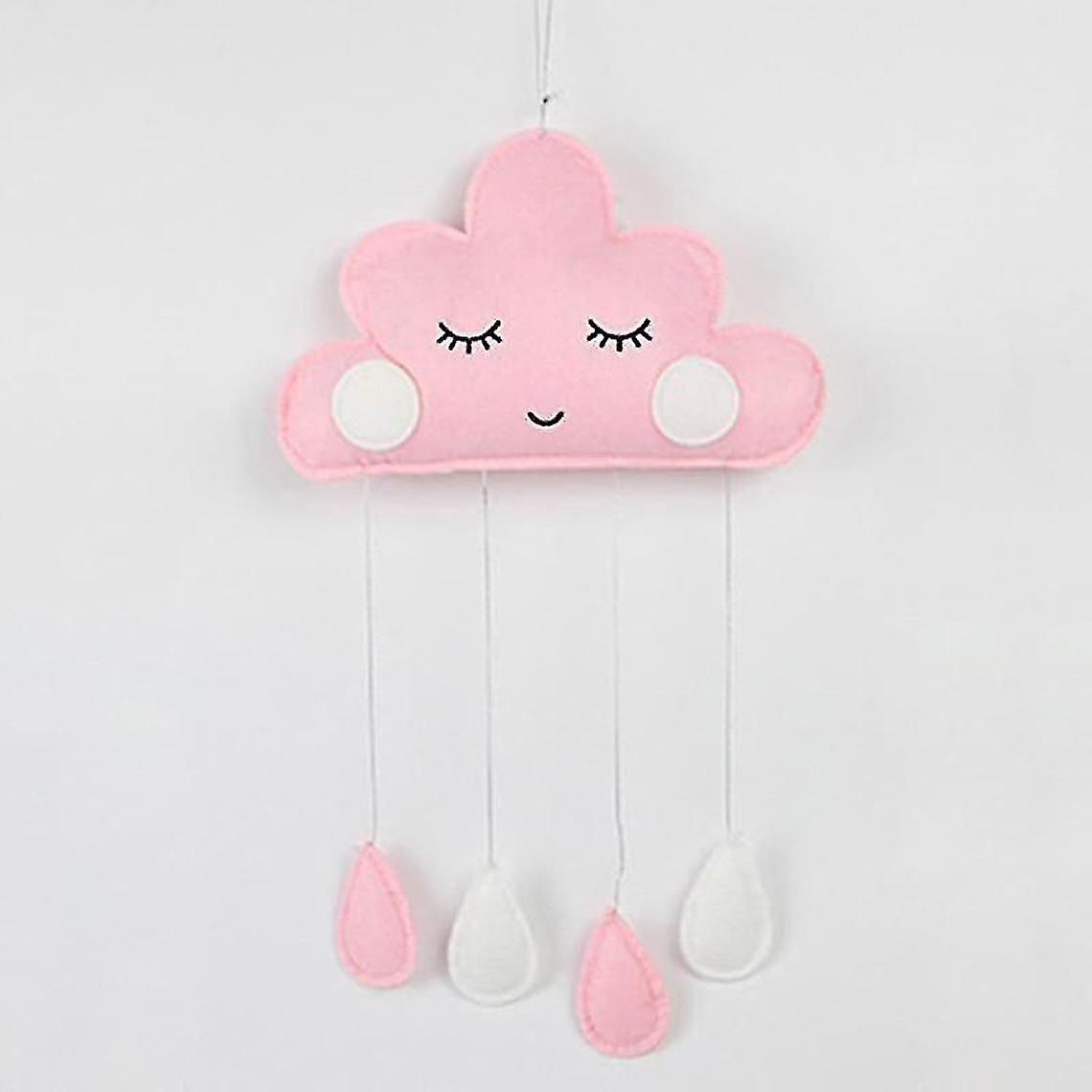 Clouds Wall Hanging Pink Room Decorations